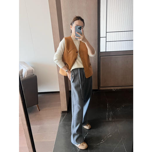 25特价 2411504   超厚 超厚 灰色长裤 商品图3