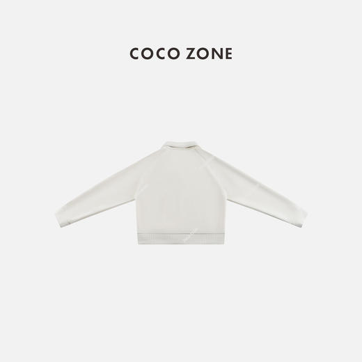COCO ZONE 冬季内里花纱立领抽绳拉链外套CC2D3056 商品图1