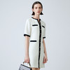 EITIE爱特爱春季新款气质大方时尚百搭撞色显瘦连衣裙7707410 商品缩略图2