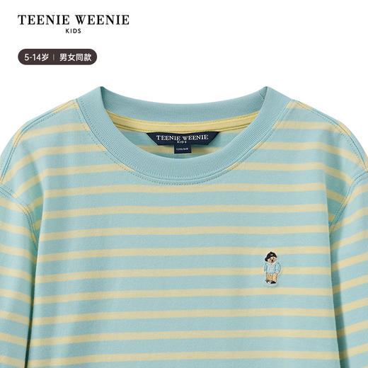 TeenieWeenie Kids小熊童装男女童休闲条纹长袖纯棉T恤TKLS256382H 商品图1