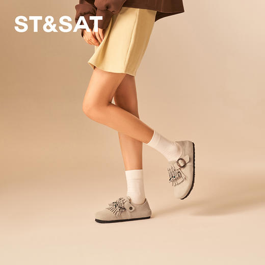 星期六异域民族风休闲舒适勃肯鞋SSC3112F61 商品图3