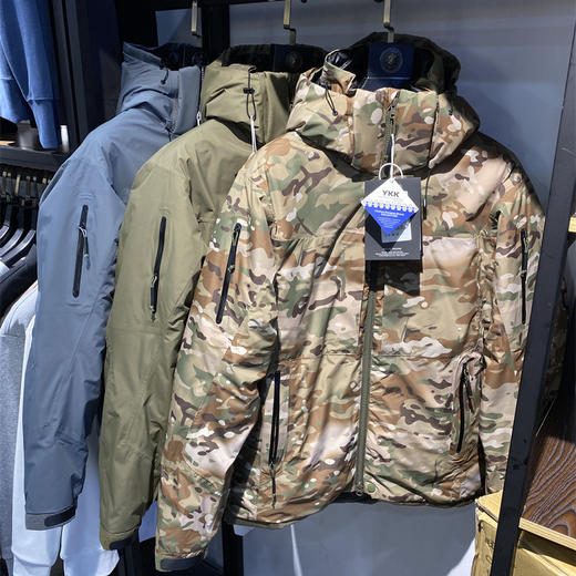 军鸟轻奢款!线下1W! 抗寒-30! 2024新款90白鸭绒防风防水保暖机能羽绒服男款 商品图0