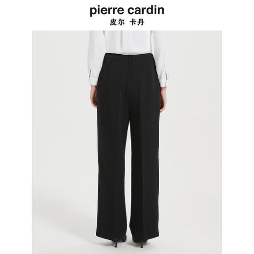 皮尔卡丹女装休闲裤显瘦气质简约通勤时尚阔腿裤C44TL76B0
 商品图1
