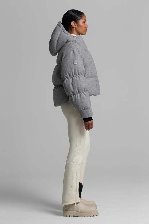 Cordova - Aomori Jacket - Grey Melange - 女装 - 滑雪夹克 - 麻灰 商品图2