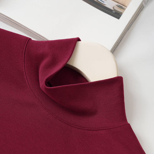 德绒女款6.0版软糯亲肤保暖高弹半高领长袖打底衫 商品图6