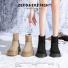 ZHR则则厚底加绒雪地靴女鞋ins百搭棉鞋2024冬季新款保暖防寒靴女 商品缩略图7
