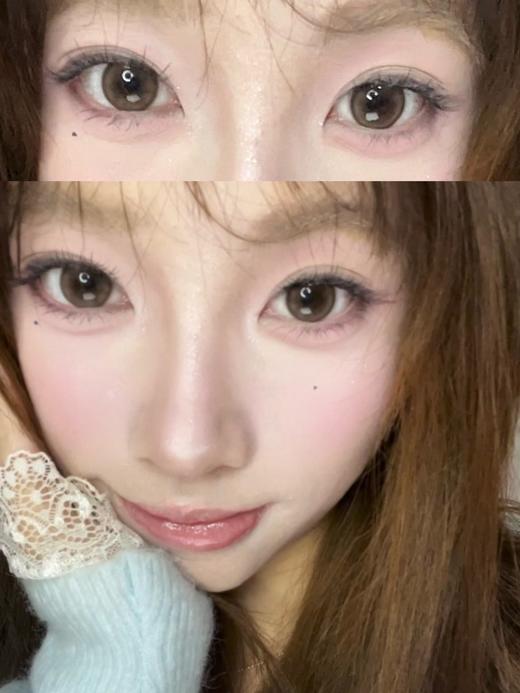 Bunnyshiny 小沙粒 棕/小尘埃 褐  年抛 14.2mm 商品图2