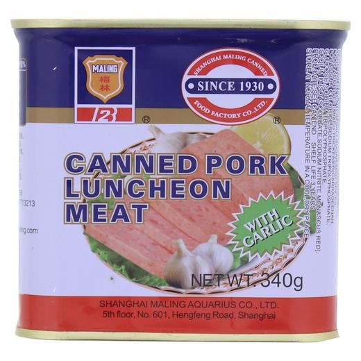 梅林 蒜香午餐肉罐头 340g/罐 商品图1
