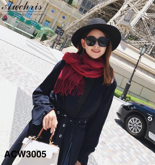【澳洲品牌】独家【AUChris羊绒围巾/披肩专场】高品质羊绒，亲肤不扎人，明星同款围巾披肩冬季保暖纯色高档羊绒披肩礼物盒装 商品图3
