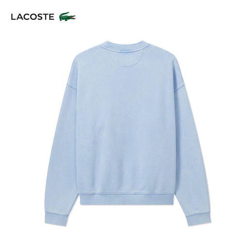 Lacoste法国鳄鱼男女同款新款时尚百搭落肩圆领卫衣SH2837-10 商品图2