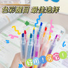 【加量款 到手两盒】超模君双头叠色荧光笔12色PET盒装6+6 商品缩略图1