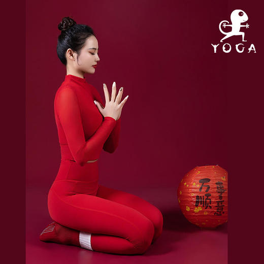 【现货秒发】壁虎瑜伽【2411KZ313】裸感高弹瑜伽裤 商品图5