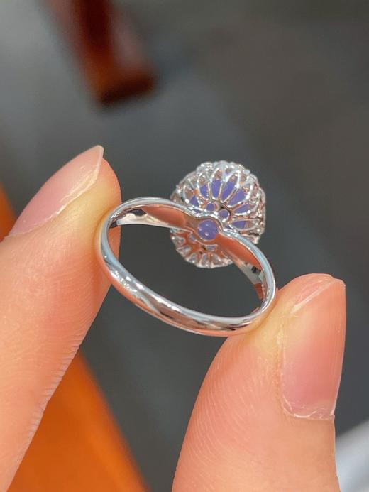 紫罗兰翡翠戒指 商品图2
