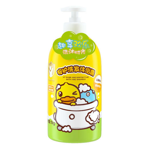 B.Duck Baby小黄鸭安护洗发沐浴露1kg 商品图3
