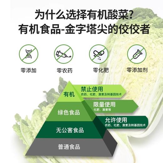 乳酸菌有机酸菜丝正宗东北酸菜无添加剂吉林特产有机防伪 商品图3