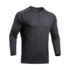 二代隐羽PRO美丽诺羊毛长袖亨利领T恤打底衫男款品质休闲透气男士弹力 商品缩略图4
