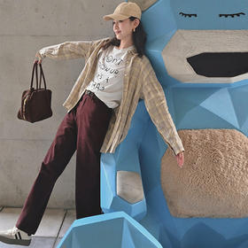 【顺丰包邮】14828 洛诗琳高级感时髦修身显瘦直筒牛仔裤女62237