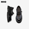 MIO米奥厚底皮带扣设计玛丽珍鞋酷感学院风休闲鞋M251414447 商品缩略图3
