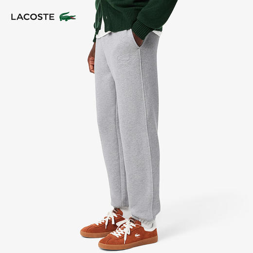 Lacoste法国鳄鱼男装新款运动休闲纯棉百搭束脚长裤XH3607-10 商品图2