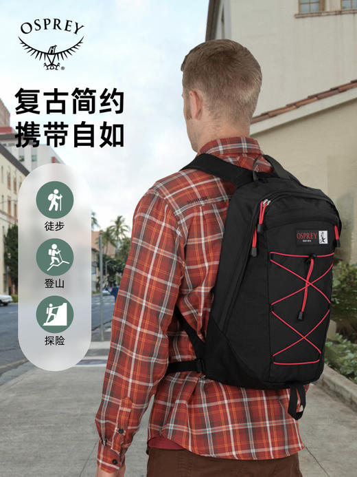 OSPREY 经典复刻双肩背包16L户外双肩背包登山通勤旅行耐磨电脑包 商品图3