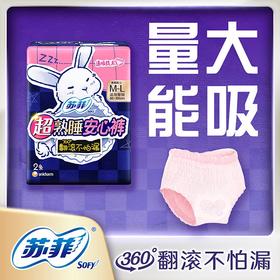 苏菲2片F号超熟睡安心裤