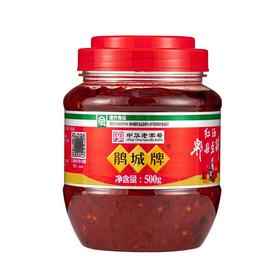 鹃城 红油豆瓣 500g/瓶