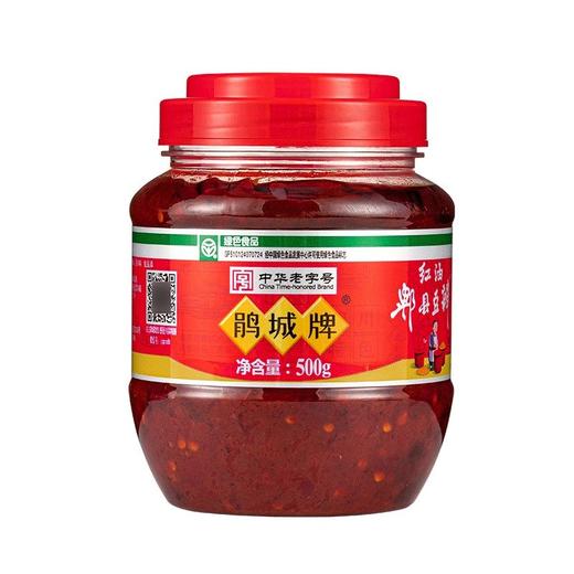 鹃城 红油豆瓣 500g/瓶 商品图0