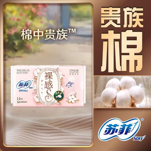 苏菲14片175mm裸感S贵族系列迷你卫生巾 商品图0