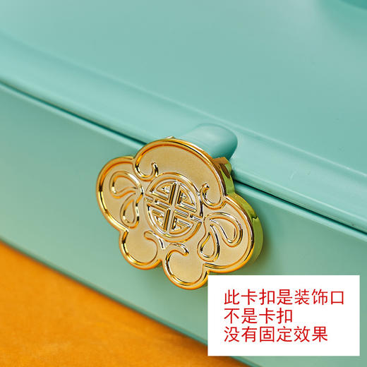 【新春风味；分格收纳】中国红单层果盘糖果盒，细腻的设计搭配实用的分格带盖子，防尘防潮，干果坚果尽在你手中；喜庆零食令人垂涎欲滴；为你带来满满的温馨与欢乐！ 商品图3