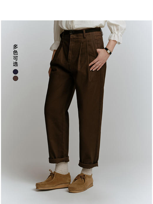 Teenie Weenie小熊卡通休闲裤女冬季长裤TTTC248V14N 商品图0