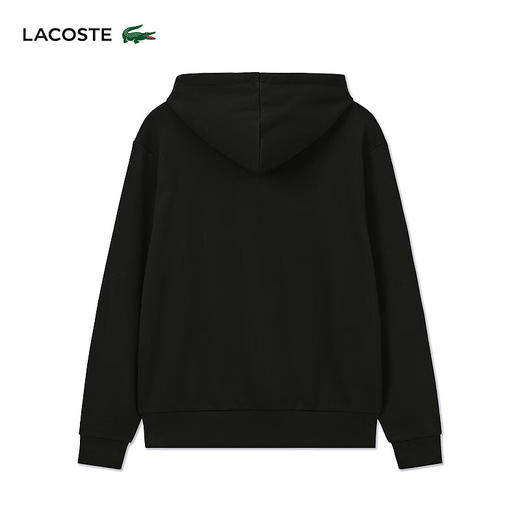 Lacoste法国鳄鱼男装新款套头纯色简约休闲抽绳连帽卫衣SH1643-98 商品图8