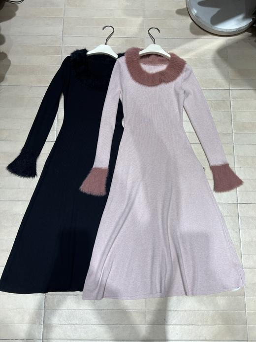 【门店同款】ENJOY冬季自由意志氛围感拼接连衣裙 160347345 商品图3