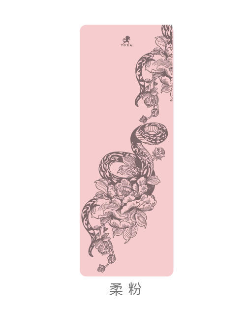 壁虎瑜伽【灵蛇献瑞】天然橡胶瑜伽垫【七十二小时发货】 商品图7