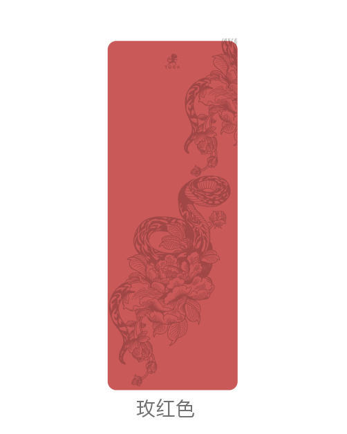 壁虎瑜伽【灵蛇献瑞】天然橡胶瑜伽垫【七十二小时发货】 商品图10