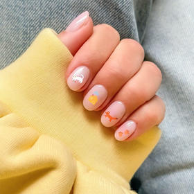 【24博主】Levaland原创设计环保健康可爱圣诞指甲贴