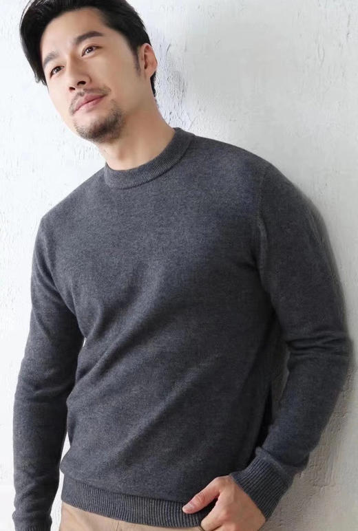 高端山羊绒衫男毛衣针织衫 商品图5