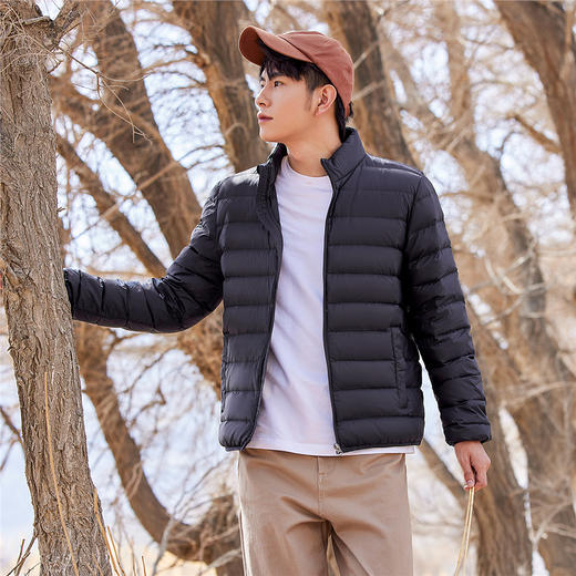佐丹奴男装商场同款梭织羽绒外套13074870 商品图0
