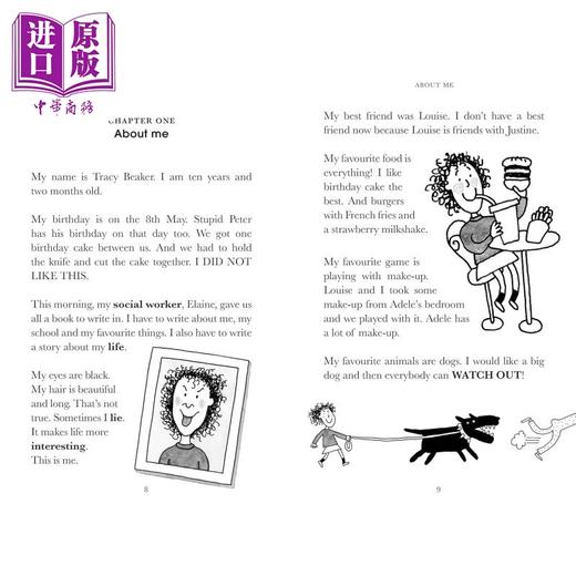 预售 【中商原版】企鹅阅读分级指导2级 特蕾西比克的故事Penguin Readers Level 2 The Story of Tracy Beaker (ELT Graded Reader 商品图3