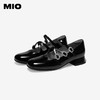 MIO米奥甜美复古玛丽珍鞋闪钻交叉扣带女单鞋M251440717 商品缩略图2