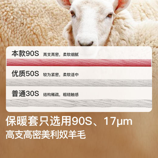 likeuu儿童保暖礼盒内搭打底圆领红品礼盒秋冬送人青少年 商品图1