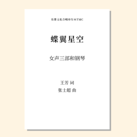 蝶翼星空 钢琴伴奏