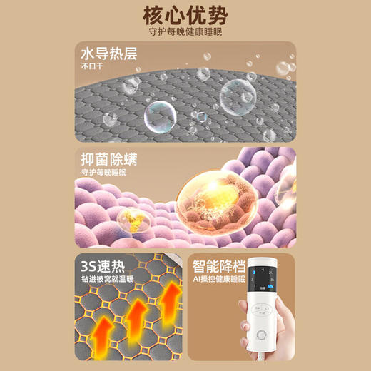 环鼎HD-N02内循环水暖毯（小方格毯） 商品图2