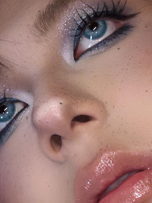 cococon 年抛美瞳 帝蓝闪蝶 直径14.5mm着色14.0mm 商品图3