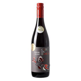 布洛堡（COTE DU DANUBE）Cheers齐饮 保加利亚进口酒水布洛堡多瑙河畔干红葡萄酒家庭聚餐 1支装750ml