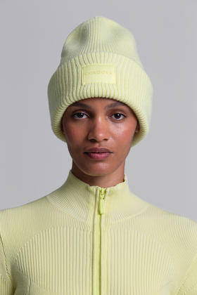 Cordova - Cordova Beanie - Citrus - 女装 - 毛线帽 - 柑橘色