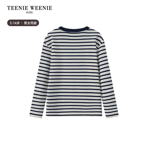 TeenieWeenie Kids小熊童装男女童休闲条纹长袖纯棉T恤TKLS256382H 商品图3
