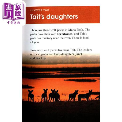 预售 【中商原版】企鹅阅读分级指导1级 王朝 狼 Penguin Readers Level 1 Dynasties Wolves ELT Graded Reader 英文原版 分级读物 商品图2