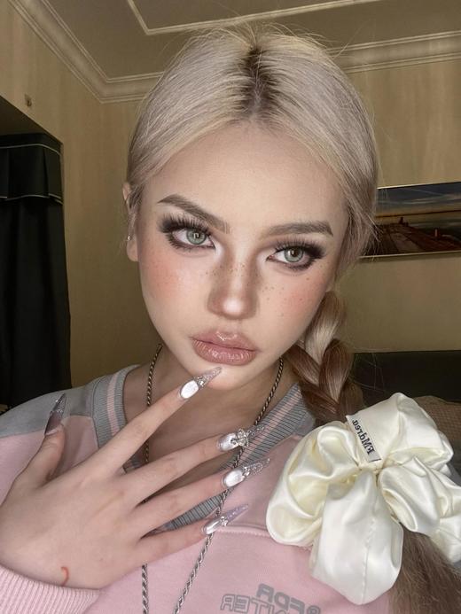 Annieone日抛 梦境玩家 绿/闪光粒子 灰 日抛无售后 14.2mm 商品图3