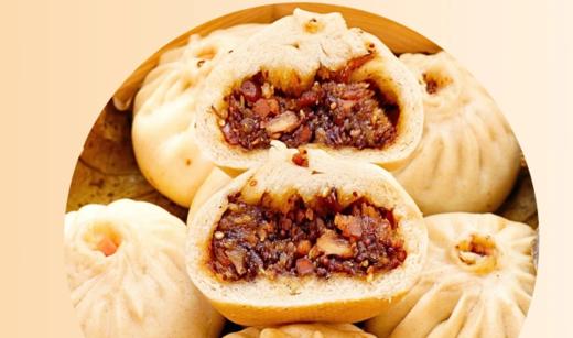 众善缘包点系列(野生地软素包,红糖花卷，玫瑰豆沙素包，三鲜时蔬素包，野生菌菇素包，手工馒头，苏子坚果包 ） 商品图11