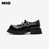 MIO米奥厚底皮带扣设计玛丽珍鞋酷感学院风休闲鞋M251414447 商品缩略图1